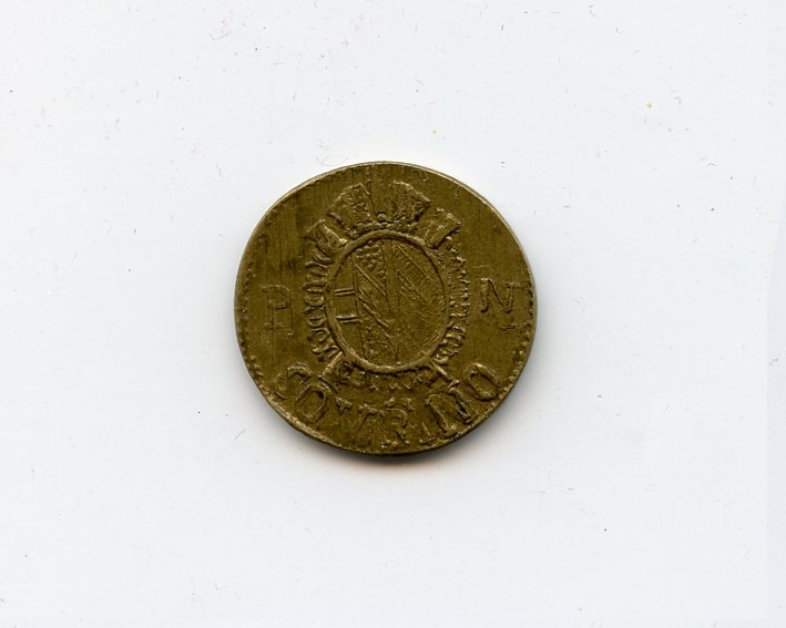 REGNO LOMBARDO-VENETO, Francesco II (1792-1800) Peso "Sovrano (sigla P N)" - (Mezza Sovrana di Fiandra)